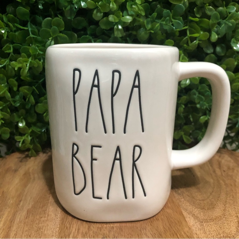 Rae Dunn NWT “ PAPA BEAR “ mug
